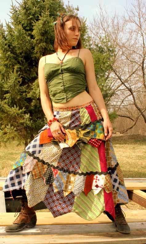 Neck Tie Skirt, Necktie Skirt, Repurposed Clothing, Tie Skirt, Upcycled Fashion, Recycle Clothes, Neck Ties, A Skirt, Beautiful Skirts