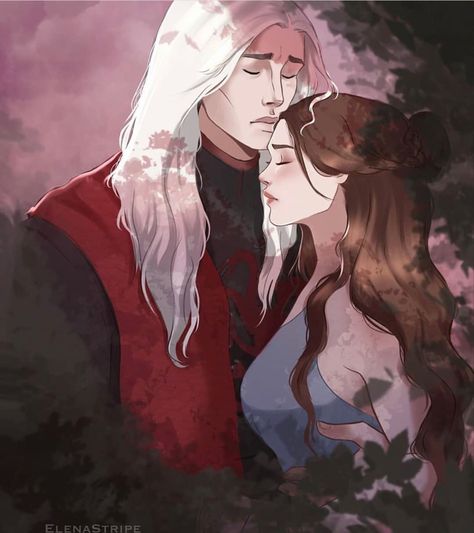 Lyana Stark, High Valyrian, Rhaegar And Lyanna, Aegon Ii Targaryen, Here Be Dragons, Targaryen Art, Asoiaf Art, Legends And Myths, Targaryen Aesthetic