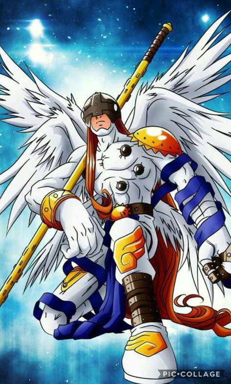 Angemon Digimon Tattoo, Digimon Fusion, Digimon Wallpaper, Digimon Art, Digimon Adventure 02, Digimon Frontier, Digimon Tamers, L Anime, Digimon Adventure Tri