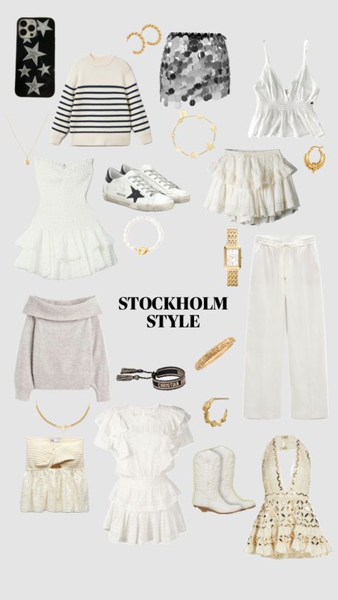 stockholm style #summer #outfitinspo #fitinspo #fit #outfit #style #stockholm #stockholmstyle #stockholmfashion #copenhagen #copenhagenstyle #copenhagenfashion Stockholm Style Swimwear, Casual Stockholm Style, Stoklohom Style, Summer Stockholm Outfits, Stockholm Style Summer Fits, Stockholm Girl Outfits, Stockholm Outfit Summer, Stolckom Outfit, Summer Copenhagen Style