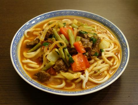 Uyghur laghman noodles – Silk Road Chef Lagman Recipe, Noodle Recipe, Asian Grocery, Special Place In My Heart, Quick Weeknight Meals, Noodle Recipes, Silk Road, Learn To Cook, Noodle Soup