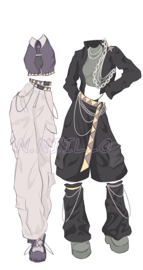 Art Reference Clothing, Clothes Reference Drawing Ideas, Clothes To Draw Your Oc In, Outfits For Ocs Male, Anime Clothing Reference, Drawing Poses Men, Arm Warmers Drawing, Clothes Inspo Drawing, Outfits Reference Drawing