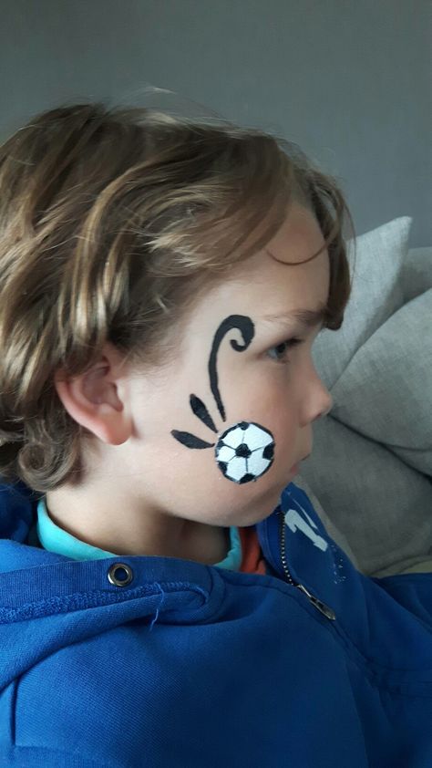 Face Painting Simple Easy, Face Painting Ideas For Kids Boys, Easy Face Painting Designs Simple, Boys Face Paint, Easy Face Painting Designs, Animal Face Paintings, Face Painting For Boys, Cheek Art, Glitter Makeup Looks