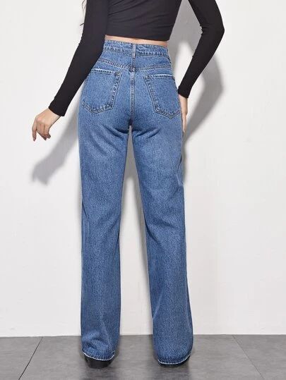 Dames: kleding | Nieuwste trends | SHEIN Nederland Mom Jeans, Van, Pants, Trousers