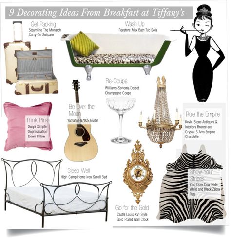 "9 Decorating Ideas From Breakfast at Tiffany's" Breakfast At Tiffany's Apartment, Breakfast At Tiffanys Apartment, Future Mansion, Baked Breakfast Recipes, 1st House, Healthy Breakfast Muffins, Healthy Breakfast Bowls, Breakfast Casserole Sausage, Breakfast At Tiffany's