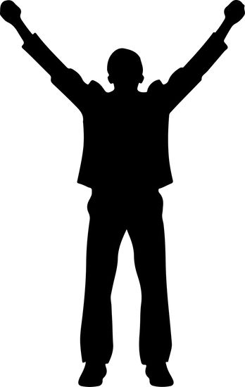 A man who raises both hands silhouette Man Raising Hand, Silhouette Photo, Hand Silhouette, Silhouette Photos, 2d Design, Male Hands, Photo Library, Love Design, Art Room