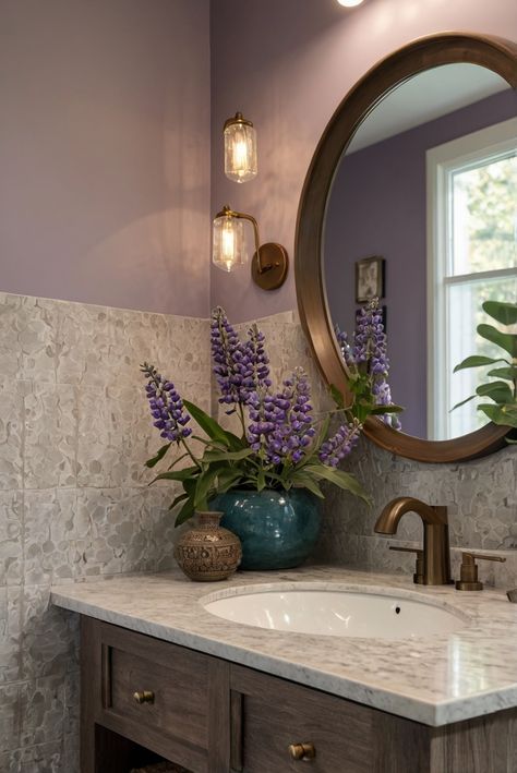 Discover the essential steps to select the perfect wall-mounted faucet style for your bathroom decor. Dive into the world of interior design with expert tips. #Ad #homedecor #homedesign #bathroom #Painthome interiorarchitecture best Wall Colors for Bathroom Colors
Bright Room Colors
best colors combinations bathroom
bathroom Remodeling
Modern Paint Colors
2024 Purple And Brown Bathroom, Bathroom Bright Colors, Light Mauve Bathroom, Mauve Bathroom Ideas, Violet Bathroom, Light Purple Bathroom, Purple Bathroom Ideas, Mauve Bathroom, Bathroom Purple