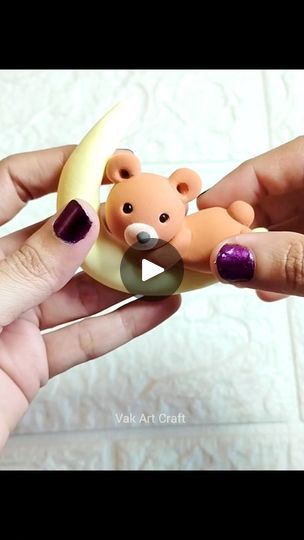 Teddy Bear Clay, Bear Clay, Clay Bear, Cute Teddy Bear, Clay Craft, Cute Teddy, Craft Art, Diy Clay Crafts, Cute Teddy Bears