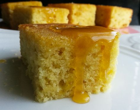 Butter Cake Sweet Butter Sauce For Cake, Butter Sauce For Cake, Best Ever Cornbread, Sauce For Cake, Best Cornbread, Corn Bread Bake, Homemade Hot Fudge, Cornbread Recipes, Honey Cornbread