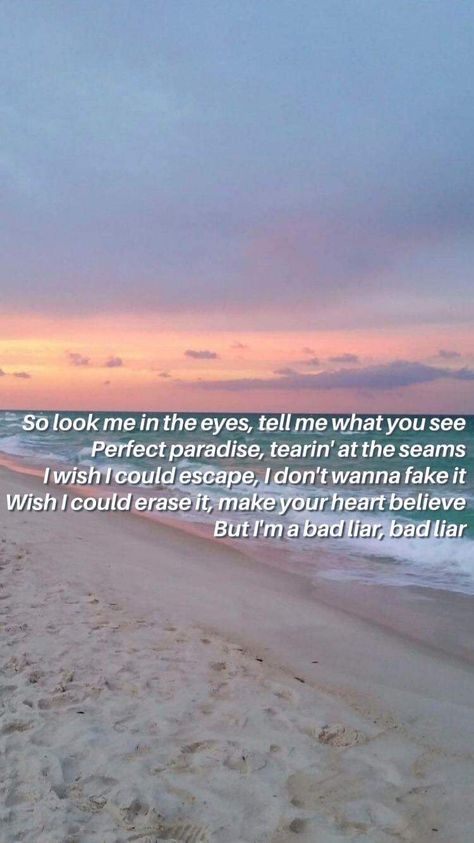 imagine dragons - bad liar lyrics (background pic from Pinterest) Bad Liar Imagine Dragons Lyrics, Bad Liar Imagine Dragons, Bad Liar Lyrics, Imagine Dragons Lyrics, Lyrics Background, Bad Liar, Kari Jobe, Dan Reynolds, Feeling Song