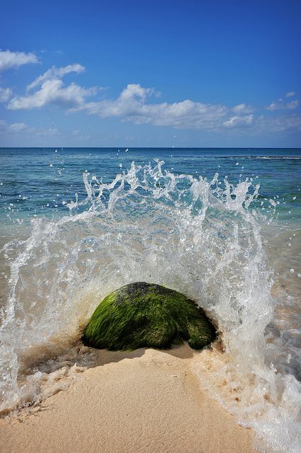 Waves Crashing On Rocks Painting, Rock Pools Beach, Waves Against Rocks, Waves On Rocks, Waves Crashing On Rocks, Wave Crashing, Sea Rocks, Lanai Island, Rock Beach