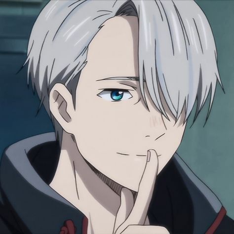 Yuri On Ice Victor, Ice Icon, Hands On Face, Yuri On Ice Comic, Viktor Nikiforov, Victor Nikiforov, Yuri Katsuki, Mbti Character, Yuri On Ice