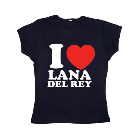 Offensive Clothing’s I heart lana del rey baby tee #lanadelrey #fashion #coquette #y2kfashion I Heart Lana Del Rey, I Heart Lana Del Rey Shirt, I Heart Shirts, Lana Del Ray Shirt, I Love Lana Del Rey Shirt, Lana Del Ray Tshirt, Lana Del Rey Tee Shirt, Lana Del Rey Tshirt Graphics, Lana Del Rey Shirt