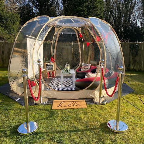 The Little Sleepover Company on Instagram: “💕💕INTRODUCING 💕💕 The latest edition to The Little Sleepover Company Ltd .... Bubble Tents 💕💕 (Just waiting on lights and chandelier…” Bubble Tents, Birthday Event Ideas, Outside Movie, Sleepover Tents, Outdoor Movie Theater, Surprise Birthday Decorations, Movie In The Park, Sleep Under The Stars, Outdoor Date