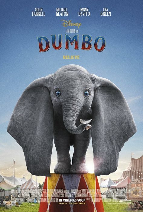 Dumbo 2019, Vicky Krieps, Dumbo Movie, Newborn Elephant, Beau Film, The Jungle Book, Danny Devito, Film Disney, Michael Keaton