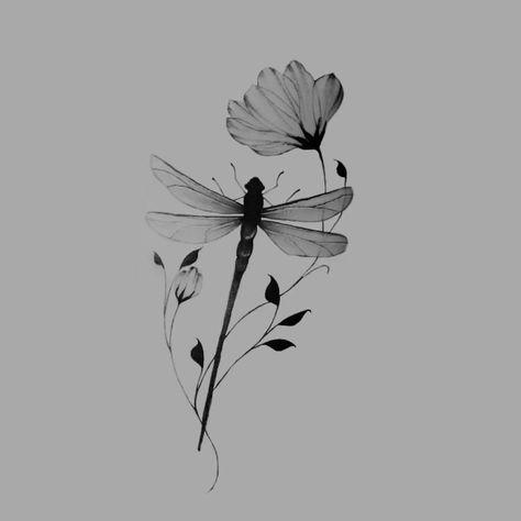 Female Dragonfly Tattoo, Tattoos Of Dragonflies For Women, Strong Fairy Tattoo, Peony Dragonfly Tattoo, Arm Tattoos For Women Dragonfly, Saved Tattoo Ideas, Dragonfly And Lily Tattoo, Dragonfly Neck Tattoo For Women, Dragonfly Book Tattoo