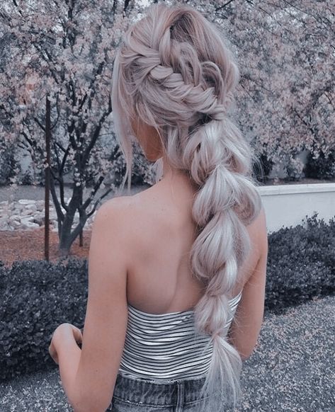 Traveling Hairstyles, Hair Design For Wedding, Awesome Hairstyles, Fishtail Braid, Long Blonde, Luxury Hair, Easy Hairstyles For Long Hair, Braids For Long Hair, Boho Hairstyles