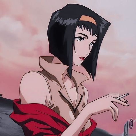 Cowboy Bebop Faye Icon, Fay Valentine Cowboy Bebop, Fey Valentine Cowboy Bebop, Faye Valentine Pfp, Faye Valentine Icon, Faye Cowboy Bebop, Shinichiro Watanabe, Faye Valentine Cosplay, Faye Valentine Cowboy Bebop