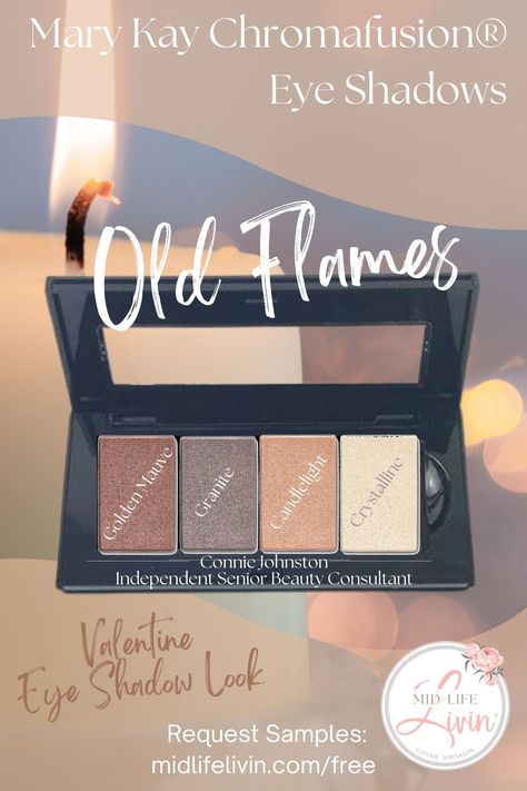 Golden Mauve, Granite, Candlelight, and Crystalline combine for a palette of memories you can't ignore. Grab a sample: https://www.midlifelivin.com/samples Mary Kay Gift Sets, Mary Kay Eyeshadow, Mary Kay Eyes, Mary Kay Inspiration, Autumn Skincare, Mary Kay Gifts, Thank You Images, Fall Palette, Mary Kay Cosmetics