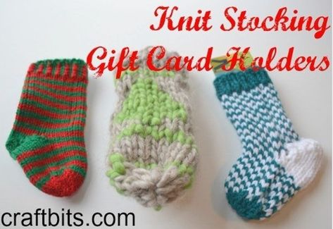 These Knit Stocking Gift Card Holders are wonderful holiday crafts to have up your sleeve when getting ready for the best season of the year. This easy knitting pattern is for a tiny stocking, a wonderful gift knit or even a decoration knit pattern! Bunny Peeps, Knit Stocking, Gift Card Holders, Knit Stockings, Felt Bunny, Wine Bottle Diy Crafts, Fun Christmas Decorations, Stocking Gifts, Christmas Tree Pattern