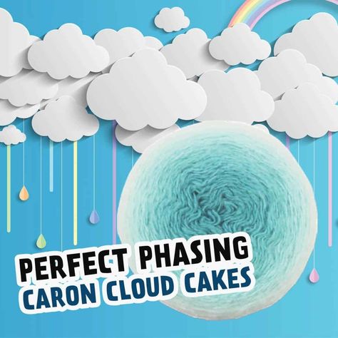 Yarnspirations presents a new format of Caron Cloud Cakes for August 2024 that differs from the past. Yarnspirations has perfected the Perfect Phasing technology of yarn that slowly transitions between colouring. There is no longer a jump in the colour. As you crochet or knit, the yarn tones change slightly, creating amazing finished items such as home decor or wearables. …... https://thecrochetcrowd.com/seasonal-all-new-caron-cloud-cakes-free-patterns/ Caron Cloud Cakes Patterns, Cloud Cakes, Cloud Cake, Jump In, The Colour, Free Patterns, Free Pattern, The Past, Crochet Patterns