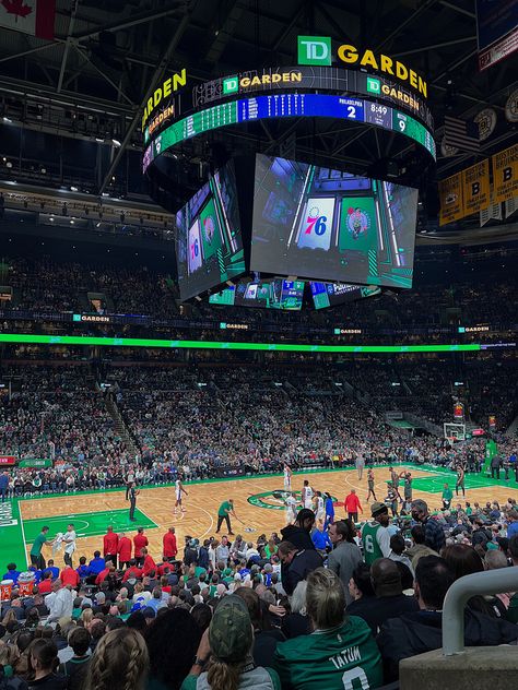 Sports Betting Aesthetic, Nba Game Aesthetic, Boston Celtics Aesthetic, Nba Wife Aesthetic, Td Garden Boston, Spam Dump, 30 Before 30 List, Nba Aesthetic, Nick Kroll