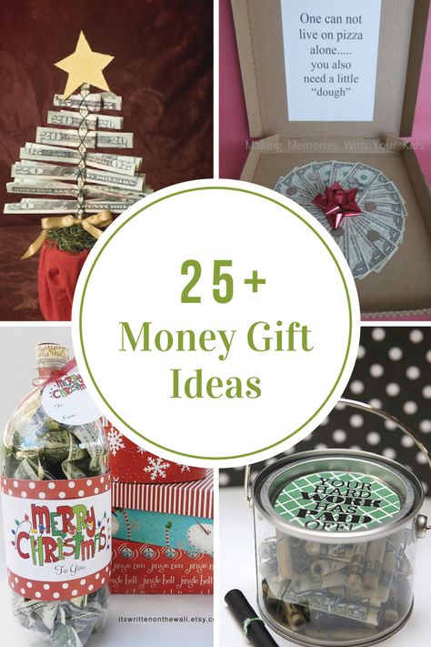 Sharing some Creative Ways to Give Money as a Gift not only for Christmas but for Birthdays, Graduation, or just because. Creative Ways To Give Money, Ways To Give Money, Money Gift Ideas, Money As A Gift, Creative Money Gifts, Creative Diy Gifts, Christmas Money, Cash Gift, Funny Christmas Gifts