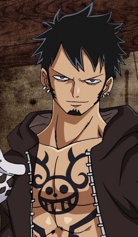 Trafalgar Law No Hat, One Piece Guys, One Piece Law, Trafalgar Law One Piece, Trafalgar Law Wallpapers, Trafalgar D Water Law, One Piece Style, Law One Piece, Doflamingo Wallpaper