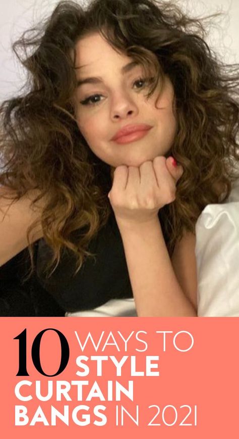 Natural Curls With Curtain Bangs, Curly Lob Curtain Bangs, Curten Bangs For Wavy Hair, Side Curtain Bangs Curly Hair, Curly Hair Curtain Bangs Hairstyles, Shoulder Length Hair With Curtain Bangs Curly, Fringe Curtain Bangs Curly Hair, Long Wavy Curly Hair With Bangs, Naturally Wavy Bangs