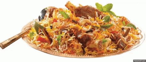 Biryani GIF - Biryani - Discover & Share GIFs Beef Biryani, Mutton Biryani, Urdu Recipe, Chicken Biryani Recipe, Dum Biryani, Biryani Recipe, Food Experiences, Spicy Chicken, Biryani