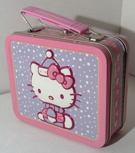 Tin Lunch Boxes, Box Company, Small Tins, Pencil Boxes, Tin Boxes, Retro Aesthetic, Winter Scenes, Cool Things To Buy, Pink Blue