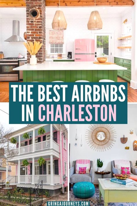 Discover the best Airbnbs in Charleston, South Carolina, all within walking distance to Charleston's main attractions and Historic District. | airbnb charleston | where to stay in charleston sc Where To Stay In Charleston Sc, Charleston Airbnb, Charleston South Carolina Vacation, Charleston Historic District, Charleston Travel Guide, Charleston Hotels, Charleston Vacation, South Carolina Vacation, South Carolina Travel