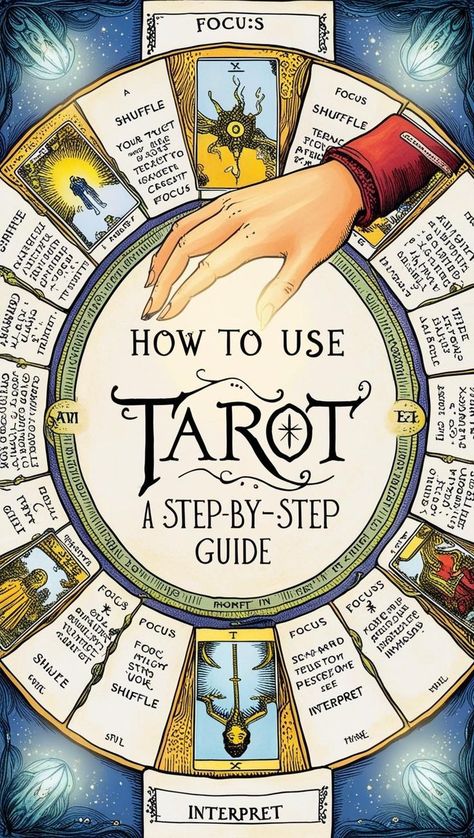 New to Tarot? Learn how to shuffle, draw, and interpret Tarot cards with this step-by-step guide. Perfect for beginners! Read the blog for tips now. Beginner Tarot Decks, Making A Tarot Deck, How To Draw Tarot Cards, Celestial Tarot Cards Meanings, How To Shuffle Tarot Cards For Beginners, Tarot For Beginners Learning Tips, Reading Tarot Cards For Beginners, Yes Or No Tarot Cheat Sheets, How To Read Tarot