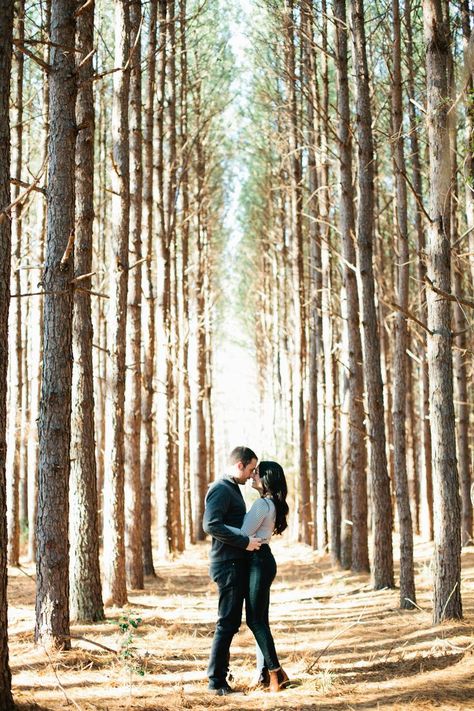 Pre Wedding Nature Photo Ideas, Southern Engagement Pictures, Fall Save The Date Ideas, Save The Date Ideas Photos, Save The Date Outfit Ideas, Fotos Save The Date, Save The Date Poses, Photo Romantic, Save The Date Pictures