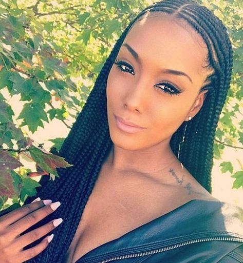 Trendy Cornrows, African American Braided Hairstyles, Twisted Hair, Single Braids, African Hair Braiding Styles, Beautiful Braids, Girls Braids, Cornrows Braids, Cornrow