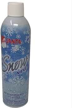 Amazon.com: Santa Snow Spray Christmas Artificial Can18 Oz Tree Holiday Winter Fake Party Spray : Home & Kitchen Fake Party, Snow Spray, Artificial Snow, Santa Christmas, Home Kitchen, Spray, Christmas