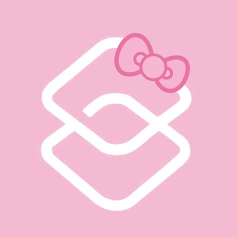 Instagram Hello Kitty Icon, Hello Kitty App Icons Aesthetic, Organized Iphone, Pink Hello Kitty Wallpaper, Hello Kitty App Icon, Cute App Icons, Pink Hello Kitty Wallpaper Iphone, Hello Kitty Games, Kitty Icon