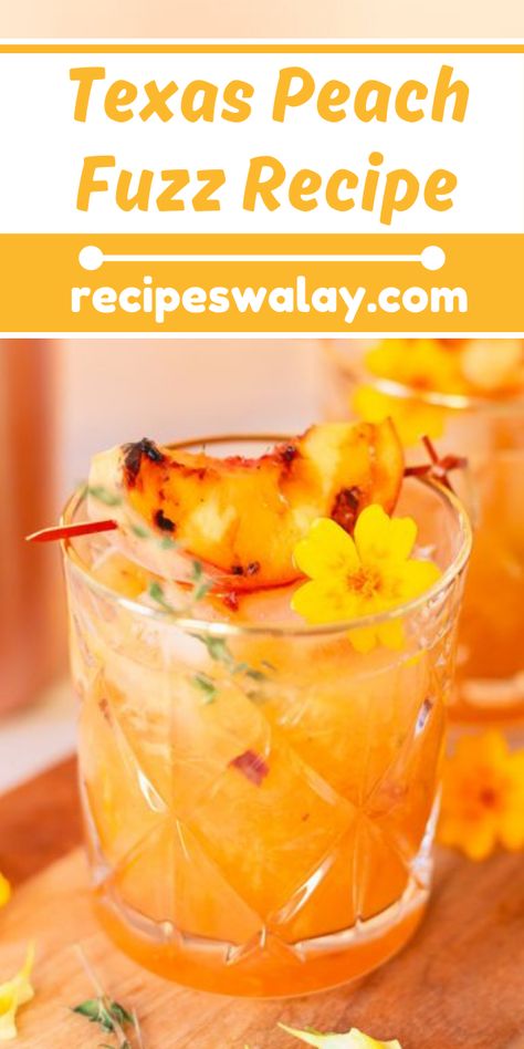 The Texas Peach Fuzz Recipe takes this beloved drink to the next level by incorporating the vibrant flavors and generous spirit of Texas. 
#Texas #Peach #Fuzz #Recipe Texas Peach Fuzz Recipe, Popular Side Dishes, Peach Puree, Peach Juice, Peach Slices, Canned Peaches, Paneer Recipes, Biryani Recipe, Peach Fuzz