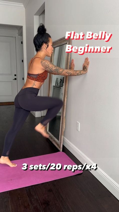 Wall Workout, Bad Knees, Mommy Workout, Trening Fitness, Fitness App, Workout Without Gym, My Fitness, Bodyweight Workout Beginner, Post Partum Workout