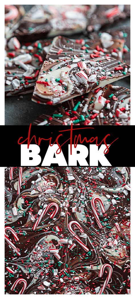 Christmas Bark - Dash of Sanity Saltine Christmas Bark, How To Make Christmas Bark, Candy Bar Bark, Grinch Christmas Bark, Xmas Bark Recipes, Easy Christmas Bark, Christmas Bark Ideas, Holiday Bark Recipes, Bark Recipes Christmas