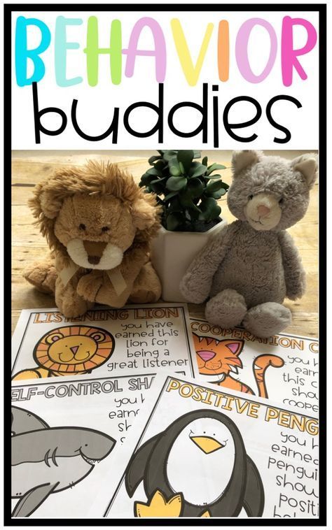 Behavior Buddies! Promote positive behavior in your classroom using stuffed animals! Students can earn a stuffed animal for their positive behavior and take home a certificate to share with their families! Class Positive Reinforcement, Behavior Preschool Ideas, Positive Incentives For Students, Non Verbal Cues In The Classroom, Preschool Discipline Ideas Classroom Behavior, Preschool Positive Reinforcement Ideas, Behavior Room Ideas, Reset Classroom Behavior, Behavior Rewards At Home