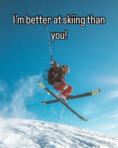 Send this to the worst skier you know 👉 Follow @the.snow_zone #skiing #snowboarding #ski #snowboard #skiseason #snow #winter #wintersports #wintersport #snowsports Skiing Memes Funny, Skiing Memes, Club Social Media, Downhill Skiing, Ski Season, Winter Sport, Snow Sports, Snow Winter, Ski Snowboard