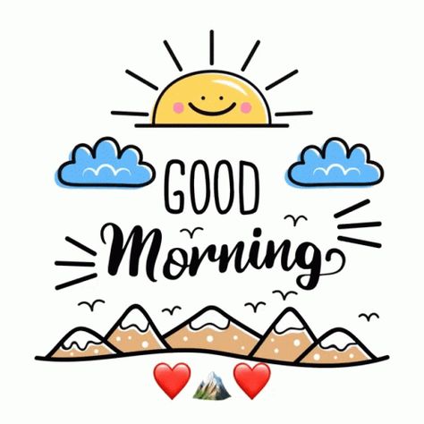 Good Mor GIF - Good Mor Morning - Discover & Share GIFs Good Morning Lettering, Good Morning Letter, Good Morning Cartoon, Monday Morning Quotes, Beautiful Good Morning, Quotes Arabic, Morning Memes, Happy Week End, Morning Quotes Images