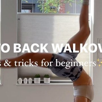 Jasmin | Fitness & Calisthenics✨ on Instagram: "How to Back Walkover 🤸🏽Tips and Tricks ❕Note: I’m not a professional. This might not be the ideal approach for everyone when it comes to learning an back walkover, but this approach helped me. If you have any doubts or lack confidence, I advise you to seek a spotter, assistance, or consider taking classes. 1. Wall Back Walkover Go into a bridge and place one foot on the wall. Push off with your leg towards the wall to make a kickover. 2. Standi Dance Acrobatics, Stretch Your Back, Front Walkover, Back Walkover, Fitness Calisthenics, Back Bend, Competition Dance, Level 4, Dance Competition