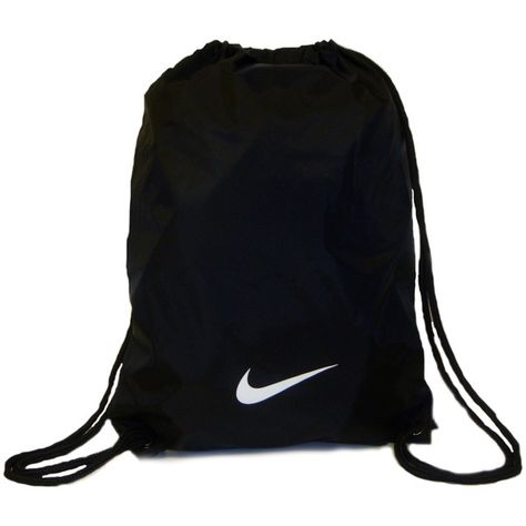 Nike Fundamental Swoosh ❤ liked on Polyvore featuring bags, sport, backpack, fitness, black nylon bag, sport bag, sport backpack, nylon drawstring bag and backpacks bags Sport Backpack, Mens Gym Bag, Nike Backpack, Nike Design, Nike Boots, New Nike Shoes, Nike Bags, Jordan Shoes Retro, Nike Shoes Outlet