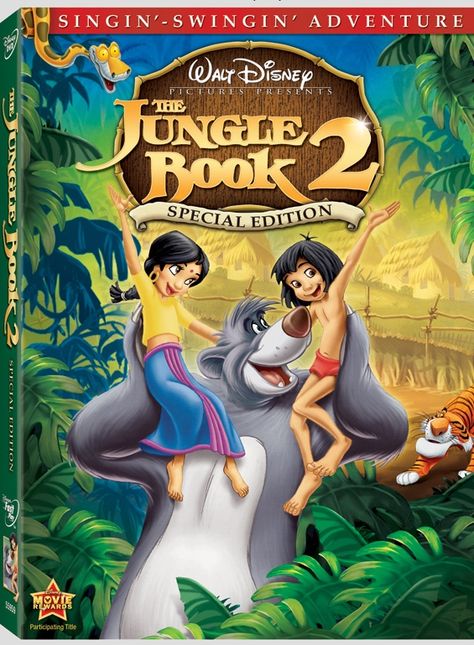 Jungle Book 2 The Jungle Book 2, Walt Disney Movies, The Jungle Book, Jungle Adventure, Film Disney, Walt Disney Pictures, 2 Movie, All Movies, Disney Films