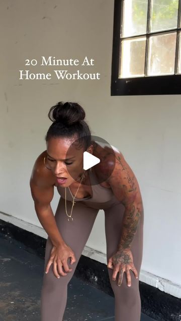 PRETTY GIRLS SWEAT® on Instagram: "20-minute at-home workout! 🔥⁠
💧⁠
SAVE + SHARE 📲⁠
⁠
Short on time? 🚀 @fitgurlmel’s quick sweat session is all you need and feels like an hour of effort! 💪🏾⁠
💧⁠
Here are the details ⬇️⁠
⁠
1️⃣ Lateral weighted plank jacks⁠
2️⃣ Frog jumps⁠
3️⃣ Plank walks⁠
4️⃣ Shoulder tap plank jacks⁠
5️⃣ Weighted straight-arm jumping jacks⁠

▶️ 45 seconds each move
⏸️ 15 seconds rest

🔄 4 circuits 
⏸️ 1-min. rest btwn circuits 
💧⁠
Perfect for at-home or minimal equipment workouts. Get ready to sweat and crush it! 🏋️‍♀️✨⁠
💧⁠
#fit #fitnessmotivation #cardio #athomeworkout #inspire #workout #prettygirlssweat #workoutroutine #sweatsisters #fitness #homeworkout #fullbodyworkout #circuittraining #abworkout" Cardio No Jumping, Shoulder Tap, Plank Jacks, Training At Home, Girl Sweat, 20 Minute Workout, Crush It, Circuit Training, Jumping Jacks