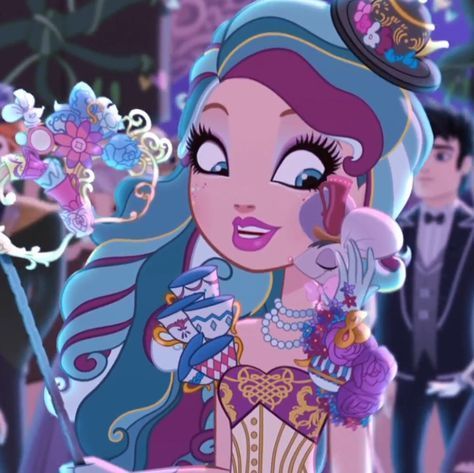 Ever After High Icons, Madeline Hatter, Lizzie Hearts, Childhood Movies, Cartoon Icons, Ever After High, Cute Icons, Ever After, Movies Showing