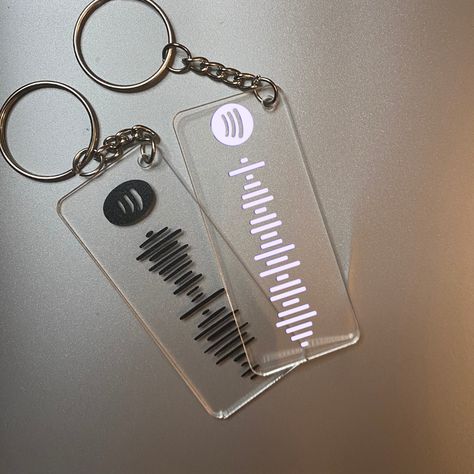 Spotify Code Keychain, Spotify Code, Keychain Personalized, Song Play, Trendy Gifts, Spotify App, Trendy Gift, Toronto Canada, Just Because