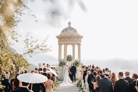 sonmarroig-spainwedding-mallorcawedding-sonmarroigwedding-weddingdestination-mallorcaweddingvenue-mallorcatravel Ombre Flowers, Mallorca Wedding, Monique Lhuillier Wedding, Dubai Wedding, European Wedding, Amazing Sunsets, Wedding Story, Unesco World Heritage Site, Unesco World Heritage